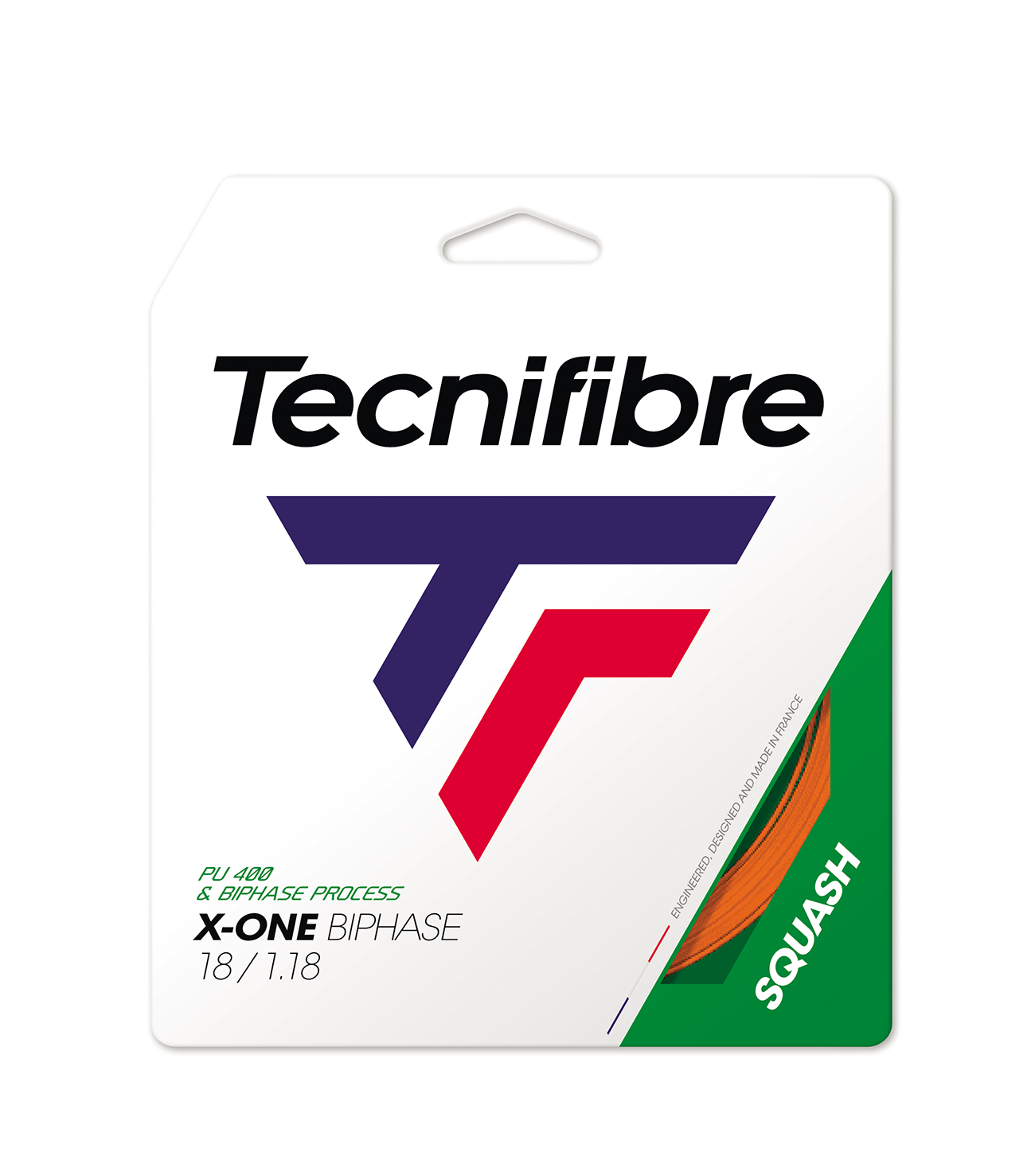 Tecnifibre X One Pu 1,18 (12m) Orange Squash Paket Squash Raketi Kordajı