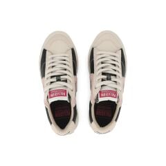 Palladium Ace Lo Mix LTH Kadın Sneaker Siyah/Gri Deri Günlük Ayakkabı