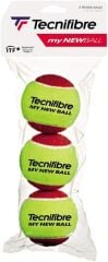 TECNIFIBRE MY NEW BALL RED (bag of 3 balls)