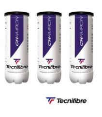 Tecnifibre Champion (3 Toplu Kutu) Tenis Topu 3'lü Kutu