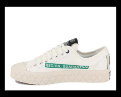 Stranger Things Palladium Palla Ace Tigers Cream Beyaz Erkek Ayakkabı