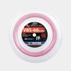 Victor VBS-66N Reel Pink Badminton Kordajı
