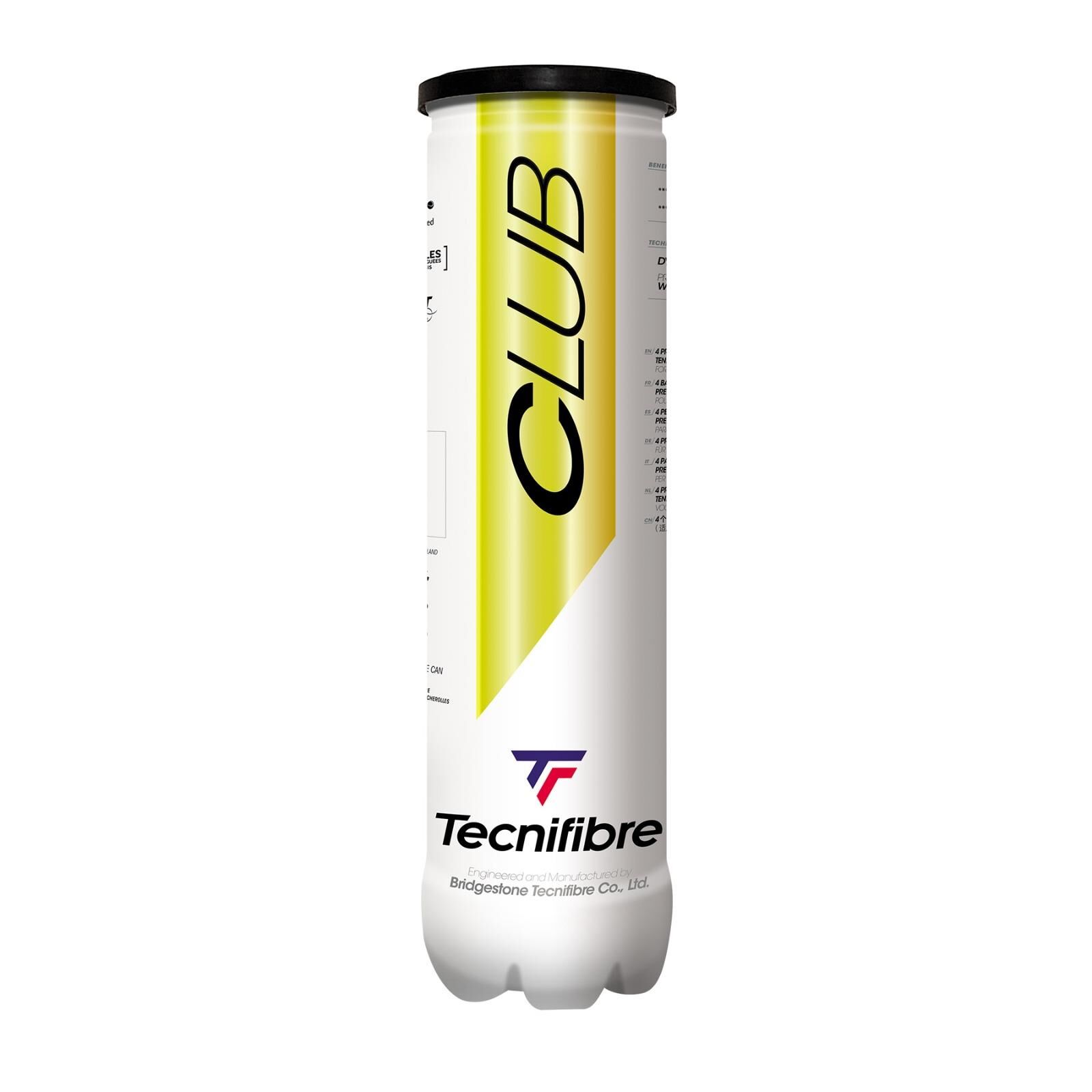 Tecnifibre Club Tenis Topu (4 Toplu Kutu)