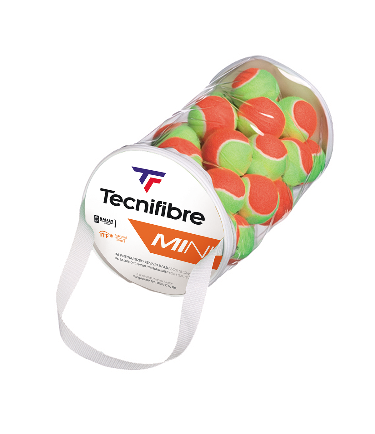 Tecnifibre Mini Orange (36'lı Toplu Çantalı) Tenis Topu