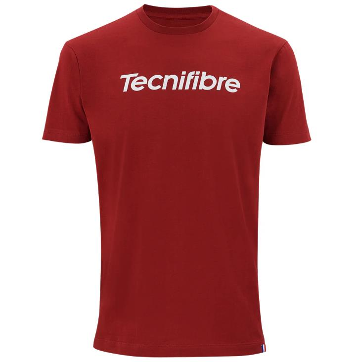 Tecnifibre Cotton Tee Cardinal Renk Çocuk T-Shirt