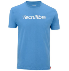 Tecnifibre Cotton Tee Azur Renk Çocuk T-Shirt