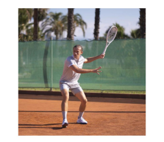 Tecnifibre Team Mesh Polo Marine Renk Erkek T-Shirt