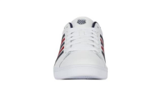 K-Swiss COURT TIEBREAK II~WHT/PEACOT/SMBA RED Erkek Tenis Ayakkabısı