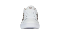 K-Swiss Court TieBreak II~Wh/Taup/Tek/Jurscgld Erkek Tenis Ayakkabısı