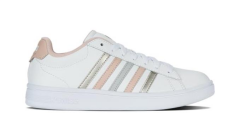 K-Swiss COURT TIEBREAK II~WHT/CAMEO ROSE/WHT Kadın Tenis Ayakkabısı