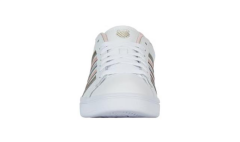 K-Swiss COURT TIEBREAK II~WHT/CAMEO ROSE/WHT Kadın Tenis Ayakkabısı