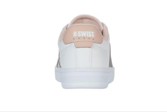 K-Swiss COURT TIEBREAK II~WHT/CAMEO ROSE/WHT Kadın Tenis Ayakkabısı