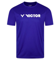 Victor T-43104 B Mavi Unisex Badminton Tişört