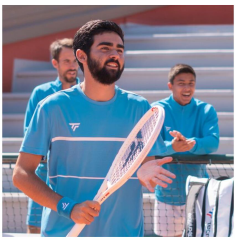 Tecnifibre Tech Tee Azur Renk Erkek T-Shirt