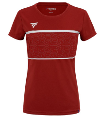 Tecnifibre Tech Tee Cardinal Renk Kadın T-Shirt