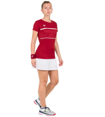 Tecnifibre Tech Tee Cardinal Renk Kadın T-Shirt
