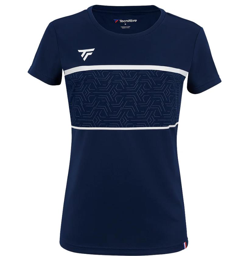 Tecnifibre Tech Tee Marine Renk Kadın T-Shirt