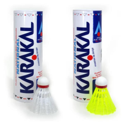 NAT YELLOW SHUTTLES x 6 RED