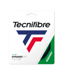 Tecnifibre Dynamix VP Squash Paket Kordaj 1.20 mm 12 m Siyah