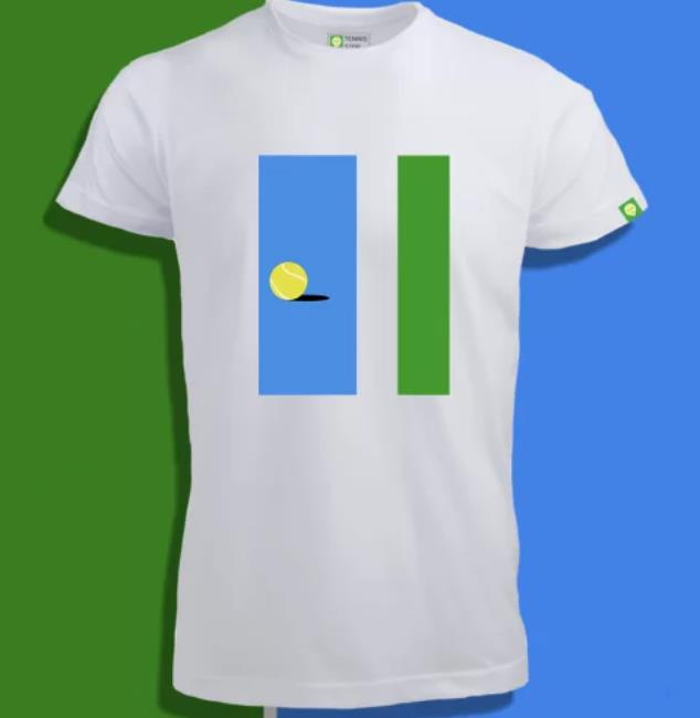 Tenis Tshirt “Ball is In”