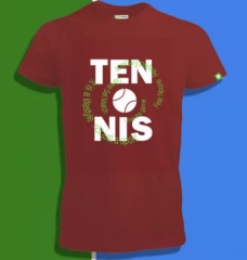 Tenis T-shirt TENNIS ON FIRE