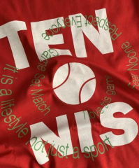 Tenis T-shirt TENNIS ON FIRE