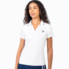 Tecnifibre W. Team Tech Polo Beyaz Kadın T-Shirt