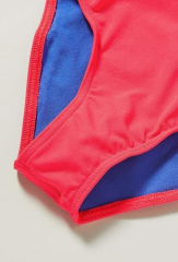 AWT KIDS GIRL ONE PIECE 1-2NEON BLUE-FLUO RED