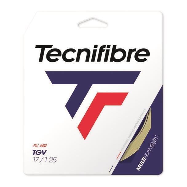 Tecnifibre Tgv Pu 1,25 (12m) Natural Tenis Paket Kordaj