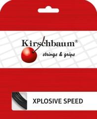 Kirschbaum  Xplosive Speed 1,28  Siyah (12 m) Tenis Paket Kordaj