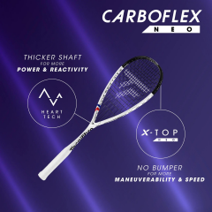 Tecnifibre Carboflex Neo 120 Squash Raketi