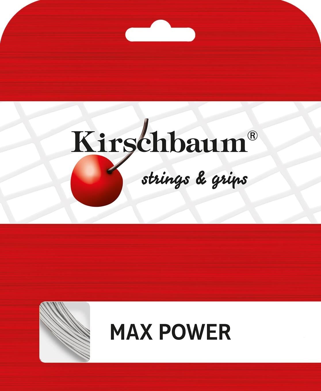 Kirschbaum  Max Power 1,25  Beyaz (12 m) Tenis Paket Kordaj