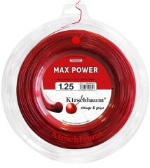 Kirschbaum  200M  Reel Max Power 1,25  Kırmızı Tenis Rulo Kordaj