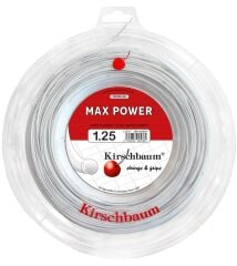 Kirschbaum  200M Reel Max Power 1,25 Beyaz Tenis Rulo Kordaj