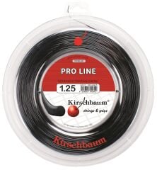 Kirschbaum 200M Reel Pro Line 1,25 Siyah Tenis Rulo Kordaj