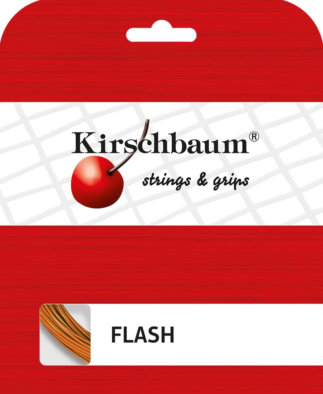 Kirschbaum Flash 1,25 Turuncu (12 m) Tenis Paket Kordaj