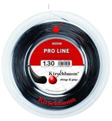Kirschbaum 200M Reel Pro-Line 1,30 Siyah Tenis Rulo Kordaj