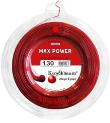 Kirschbaum 200M Reel Max Power 1,30 Kırmızı Tenis Rulo Kordaj