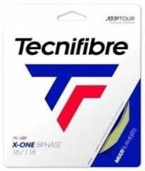 Tecnifibre X-One Biphase Pu 1,18 (12m) Natural Paket Tenis Raketi Kordajı
