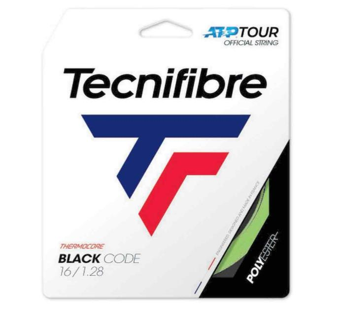 Tecnifibre Black Code 1,28 (12m) Lime Paket Tenis Raketi Kordajı