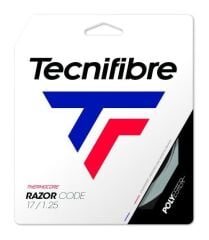 Tecnifibre Razor Code 1,25 (12m) White Paket Tenis Raketi Kordajı
