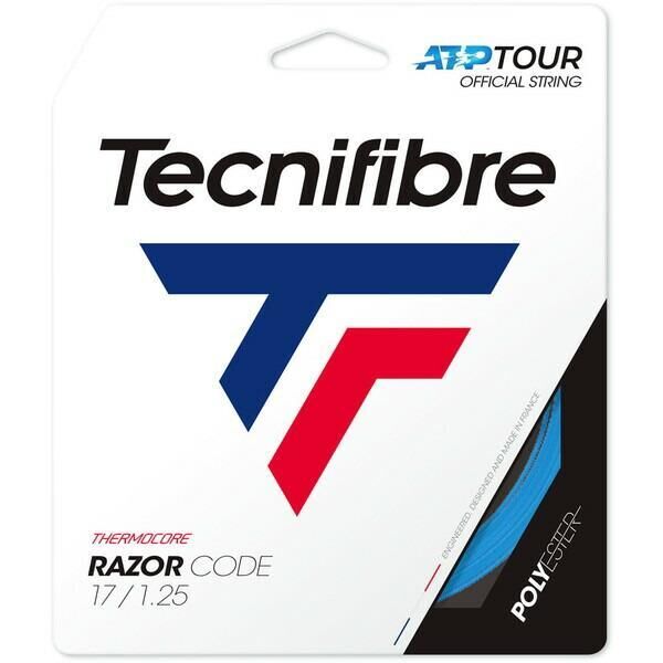 Tecnifibre Razor Code 1,25 (12m) Blue Paket Tenis Raketi Kordajı