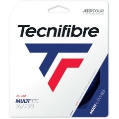 Tecnifibre Multifeel 1,30 (12m) Black Paket Tenis Raketi Kordajı