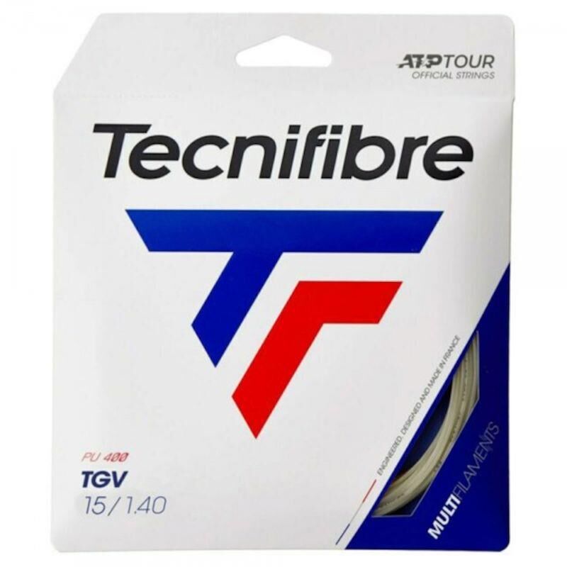 Tecnifibre Tgv Pu 1,40 (12m) Natural Paket Tenis Raketi Kordajı