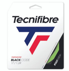 Tecnifibre Black Code 1,24 (12m) Lime Paket Tenis Raketi Kordajı