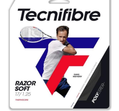 Tecnifibre Razor Soft 1,25 (12m) Black Paket Tenis Raketi Kordajı
