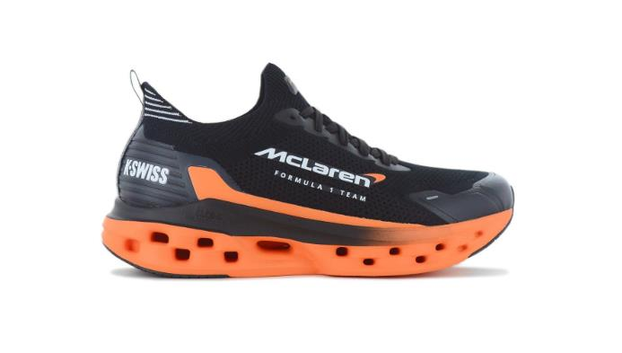 K-Swiss İmpulse Tube Collection X Mclaren Black Papaya Erkek Ayakkabı