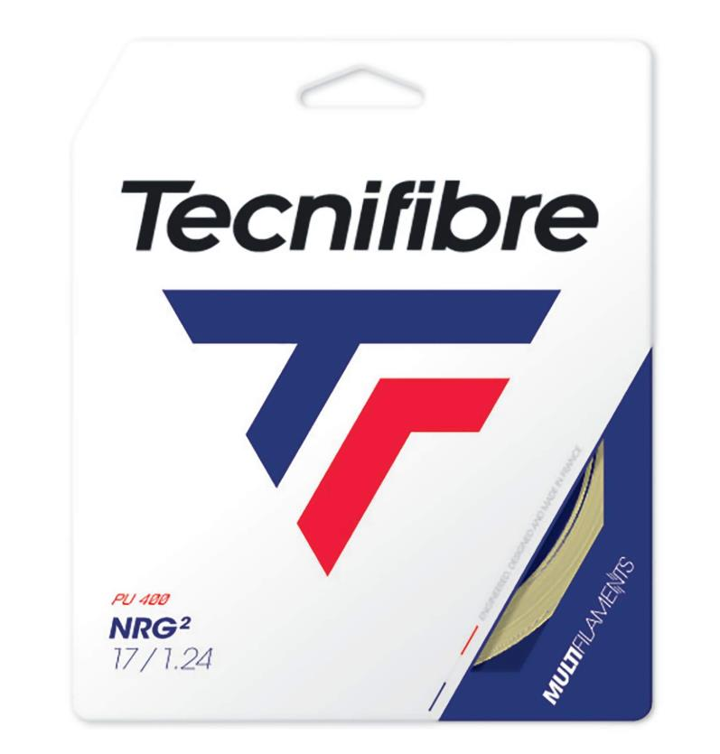 Tecnifibre Nrg² Pu 1,24 (12m) Natural Paket Tenis Raketi Kordajı