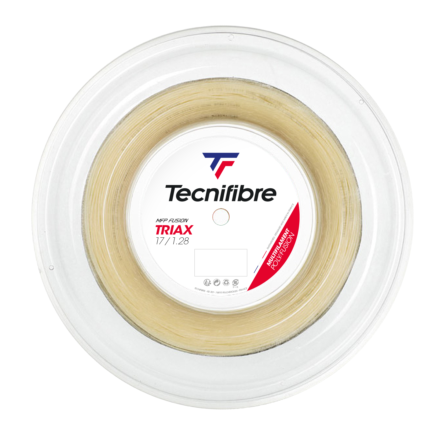 Tecnifibre Triax 1,28 Tenis Rulo Kordaj