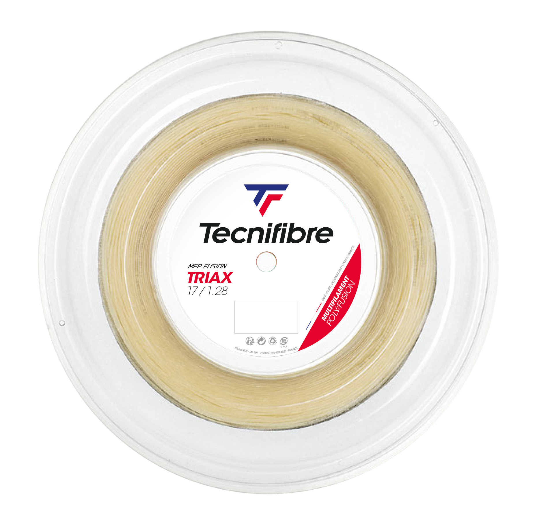 Tecnifibre Triax 1,28 Tenis Rulo Kordaj
